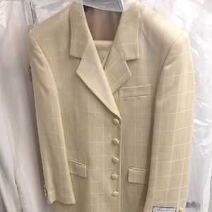 Boys Cream Suit